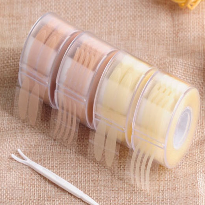 Beauty 600pcs/set Invisible Eyelid paste Makeup Clear Beige Eyelids Stripe Big Eye Decoration Fold Shadow Sticker Double Eyelid Tape Tool