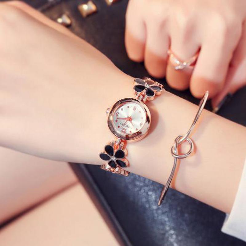 Wristwatches Fashion Mini Round Quartz Stainless Dial Casual Wrist Watches Flower Strap Fashionable Clock Waterproof Wristwatch For Women, White
Wristwatches Fashion Mini Round Quartz Stainless Dial Casual Wrist Watches Flower Strap Fashionable Clock Waterproof Wristwatch For Women, White