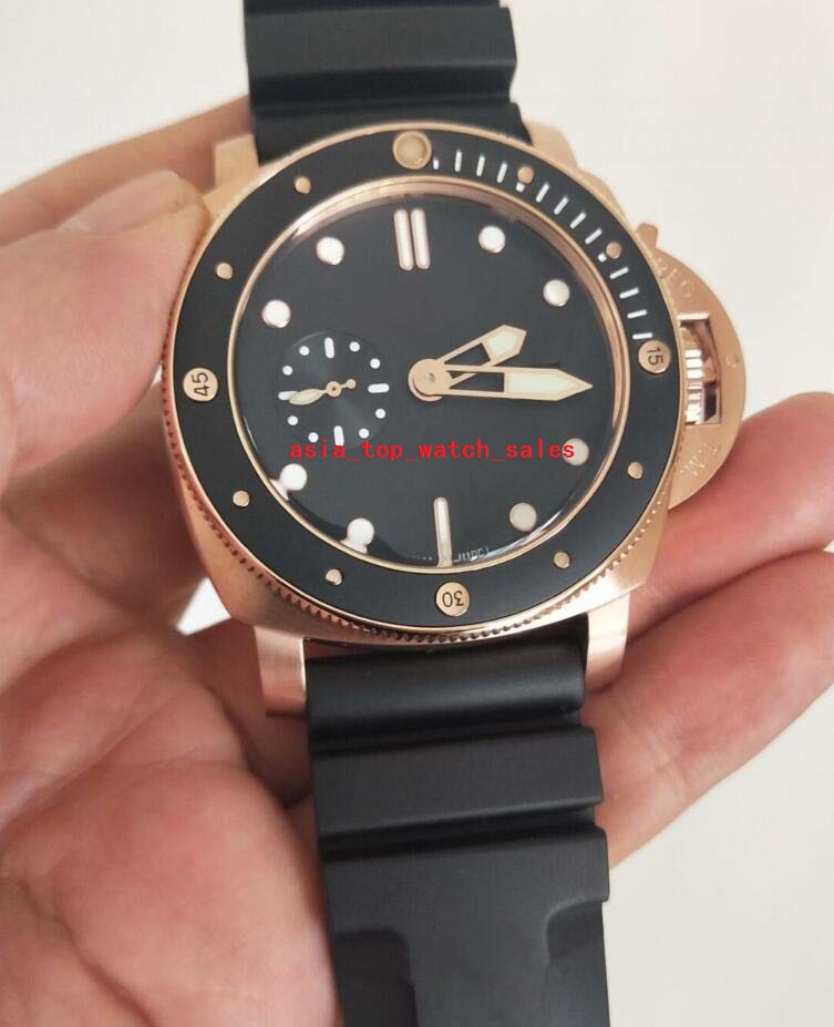 Topselling 01164 men Wristwatches 2555 Automatic Movement 47mm ceramics Bezel Auto Date rose gold case black Rubber Strap PAM01164 Mens gent Watches, Gray
Topselling 01164 men Wristwatches 2555 Automatic Movement 47mm ceramics Bezel Auto Date rose gold case black Rubber Strap PAM01164 Mens gent Watches, Gray