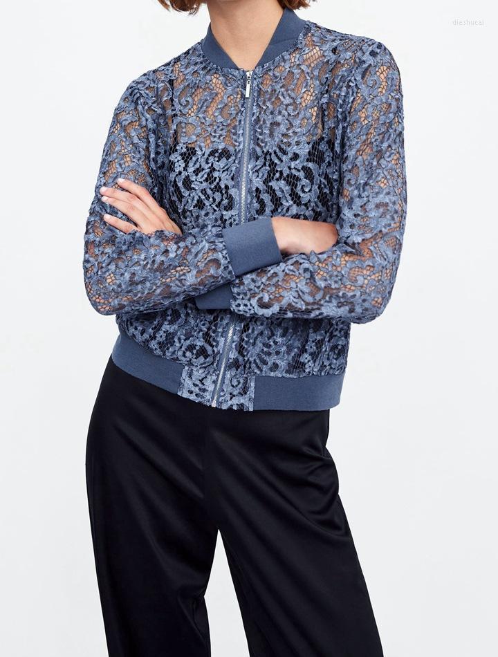 Women's Jackets Streetwear Thin Lace Jacket Women Floral O-neck Zipper Short 2022 Summer Hollowing Out Sexy Translucent Coat Clothes
Women's Jackets Streetwear Thin Lace Jacket Women Floral O-neck Zipper Short 2022 Summer Hollowing Out Sexy Translucent Coat Clothes
