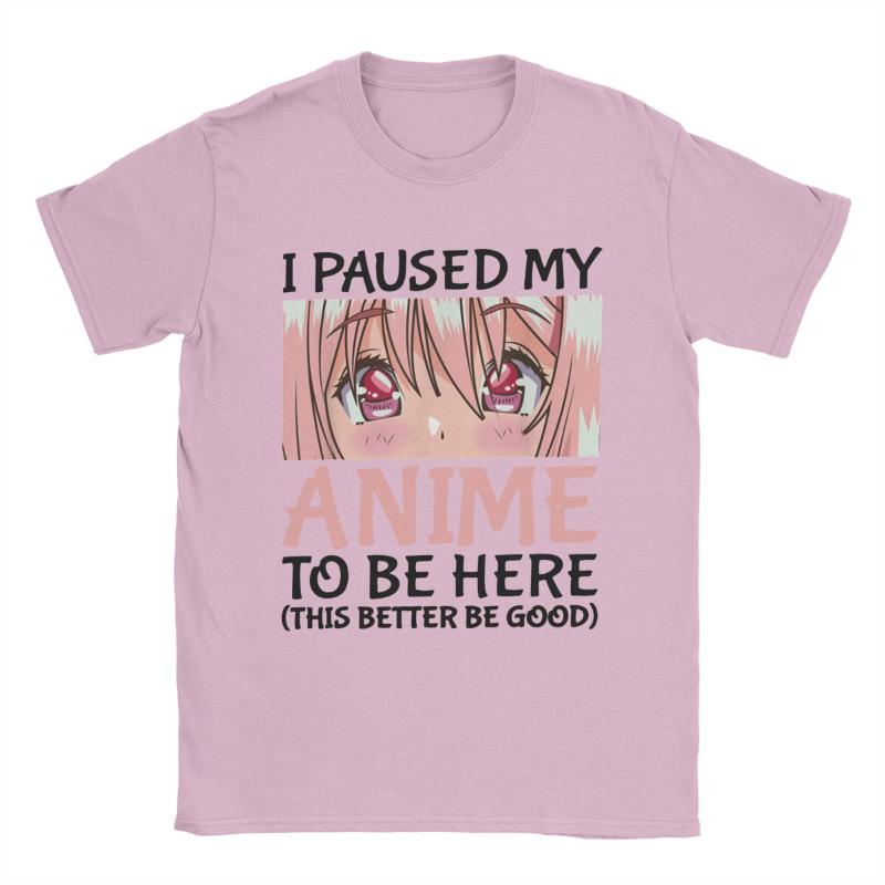 Men' T-Shirts Novelty I Paused My Anime To Be Here T-Shirt Men Women O Neck Pure Cotton T Shirts Short Sleeve Tees Printing Clothes, Army green
Men' T-Shirts Novelty I Paused My Anime To Be Here T-Shirt Men Women O Neck Pure Cotton T Shirts Short Sleeve Tees Printing Clothes, Army green