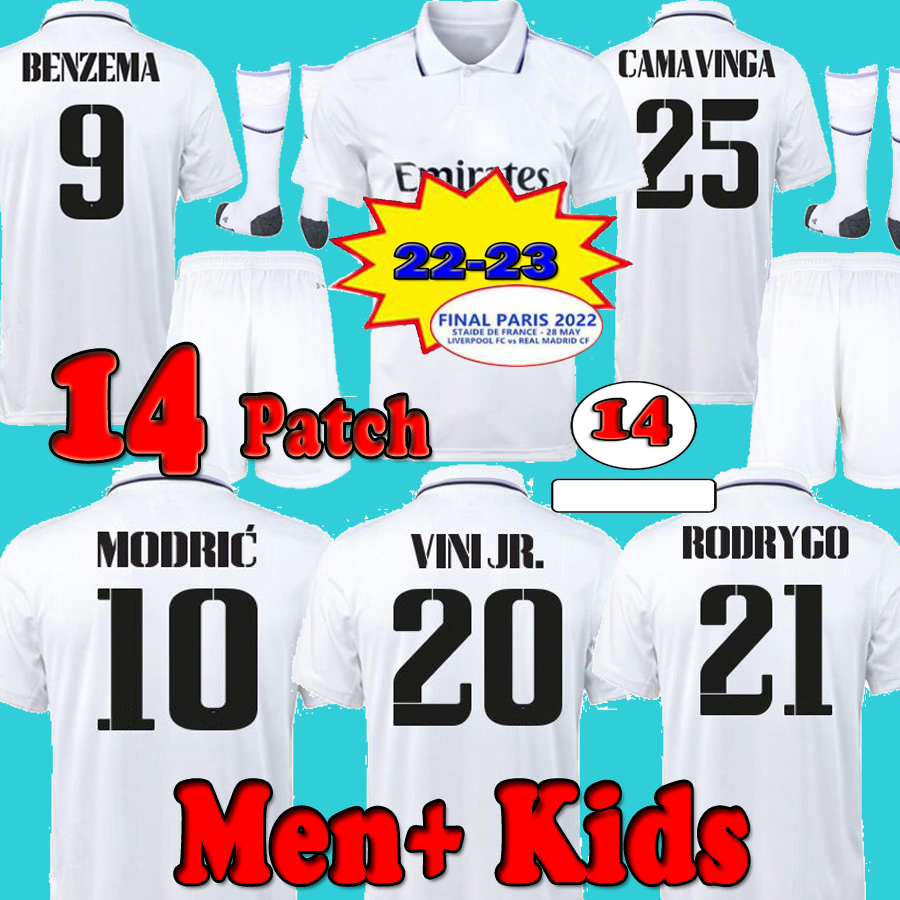finals 14th cup BENZEMA soccer jersey 21 22 23 football shirt VINI JR CAMAVINGA ALABA HAZARD ASENSIO MODRIC MARCELO VALVERDE REAL MADRIDS camiseta men kids 2022 2023, Kids 21 22 third away
finals 14th cup BENZEMA soccer jersey 21 22 23 football shirt VINI JR CAMAVINGA ALABA HAZARD ASENSIO MODRIC MARCELO VALVERDE REAL MADRIDS camiseta men kids 2022 2023, Kids 21 22 third away