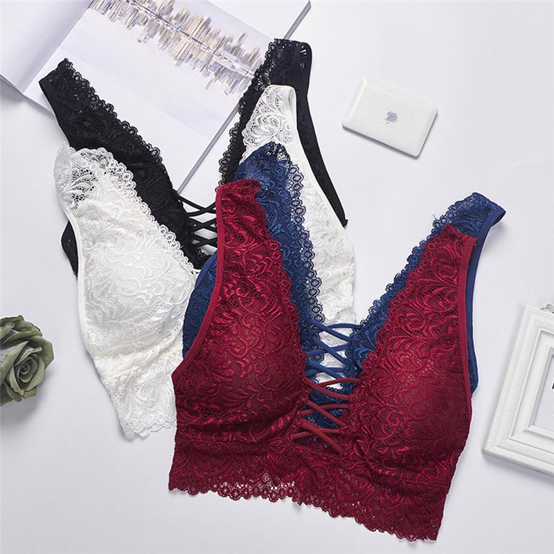 Women's Tanks & Camis Sexy Women Solid Lace Bandage Tops V-Neck Floral Hollow Camisole Vest Bra Blouses Tank Crop Top, Blue
Women's Tanks & Camis Sexy Women Solid Lace Bandage Tops V-Neck Floral Hollow Camisole Vest Bra Blouses Tank Crop Top, Blue