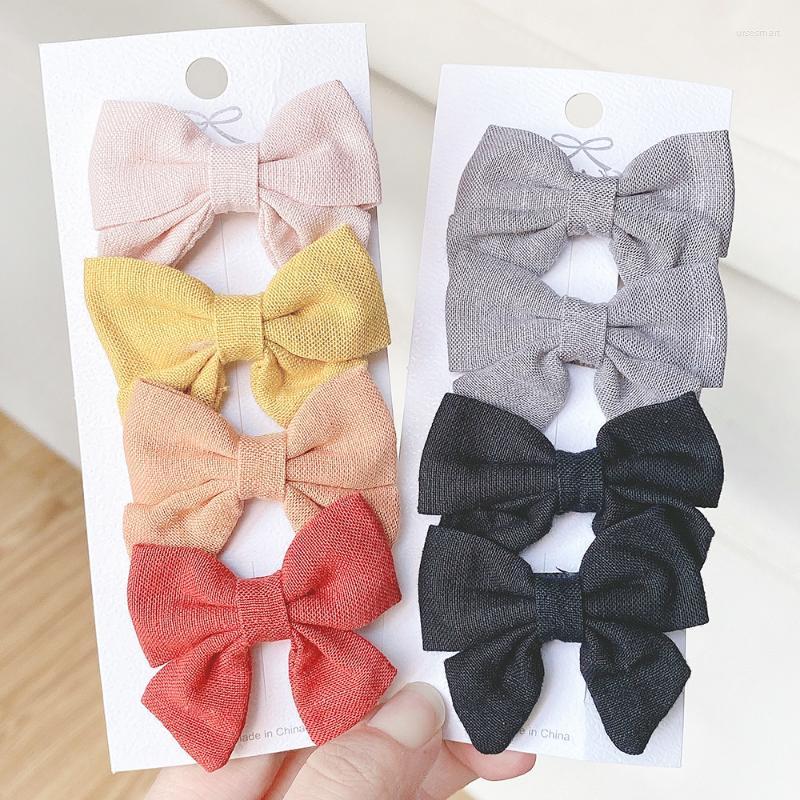 Hair Accessories 4Pieces/Set Cute Bows With Clip For Girls Solid Clips Handmade Barrettes Children Fashion Gift Kids
Hair Accessories 4Pieces/Set Cute Bows With Clip For Girls Solid Clips Handmade Barrettes Children Fashion Gift Kids