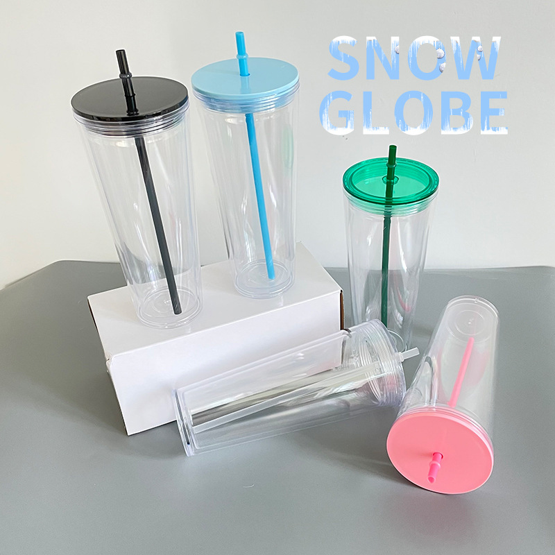 Snow globes! DIY 24oz Clear Plastic Tumblers Flat Lid Acrylic Water Bottles with Straw Double Walled Portable Office Coffee Mug Reusable Transparent Min, Mixed
Snow globes! DIY 24oz Clear Plastic Tumblers Flat Lid Acrylic Water Bottles with Straw Double Walled Portable Office Coffee Mug Reusable Transparent Min, Mixed