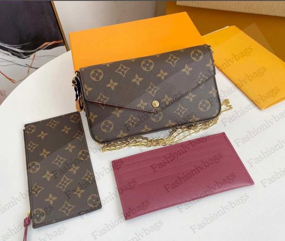 3pcs/set Women Shoulder Bag Luxury Handbag Messenger Chain Strap Card Wallet Purse, 1-embossed red
3pcs/set Women Shoulder Bag Luxury Handbag Messenger Chain Strap Card Wallet Purse, 1-embossed red