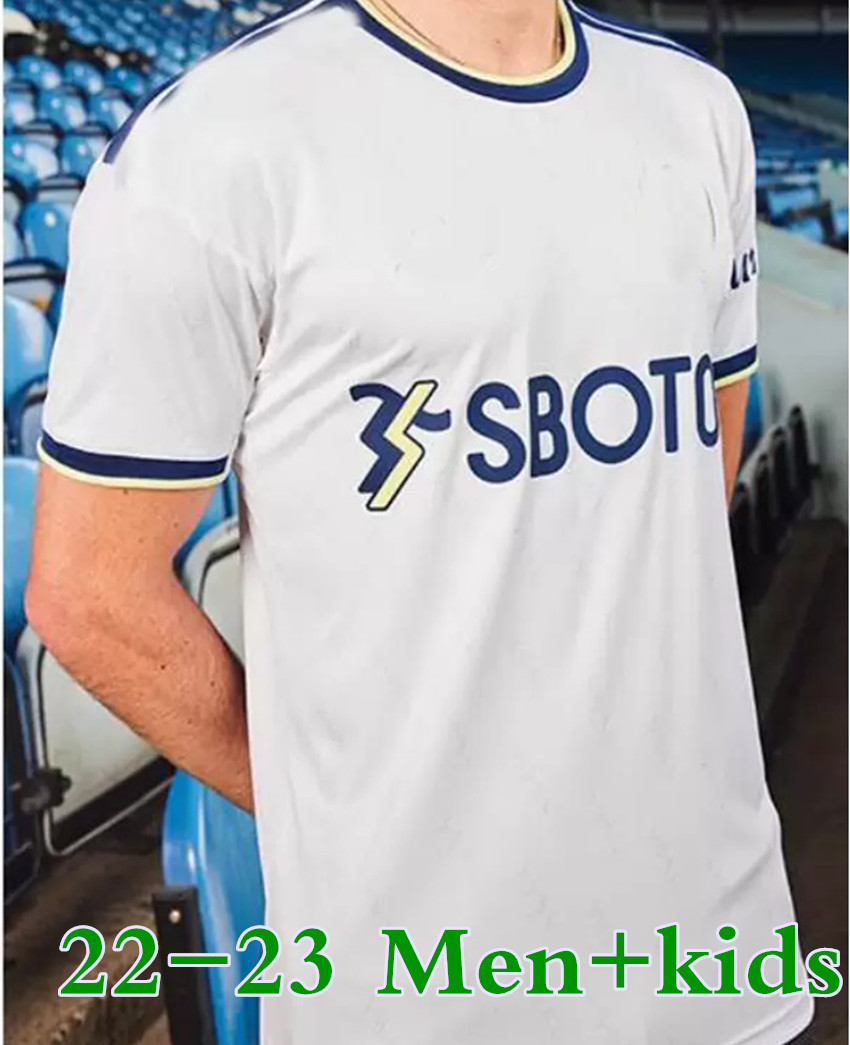 22 23 BAMFORD Home away Soccer Jerseys RAPHINHA HARRISON Blue Shirt 2022 2023 Leeds Unitedes PHILLIPS JAMES MESLIER Uniforms Men kids football shirt
22 23 BAMFORD Home away Soccer Jerseys RAPHINHA HARRISON Blue Shirt 2022 2023 Leeds Unitedes PHILLIPS JAMES MESLIER Uniforms Men kids football shirt