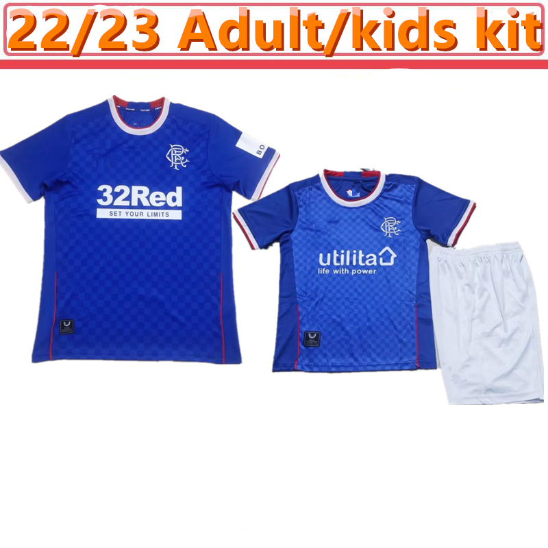 22 23 Rangers Soccer Jerseys Glasgow 2022 150th Anniversary years DEFOE HAGI BARKER MORELOS Football Shirt Men top thailand kids kit, 21/22
22 23 Rangers Soccer Jerseys Glasgow 2022 150th Anniversary years DEFOE HAGI BARKER MORELOS Football Shirt Men top thailand kids kit, 21/22