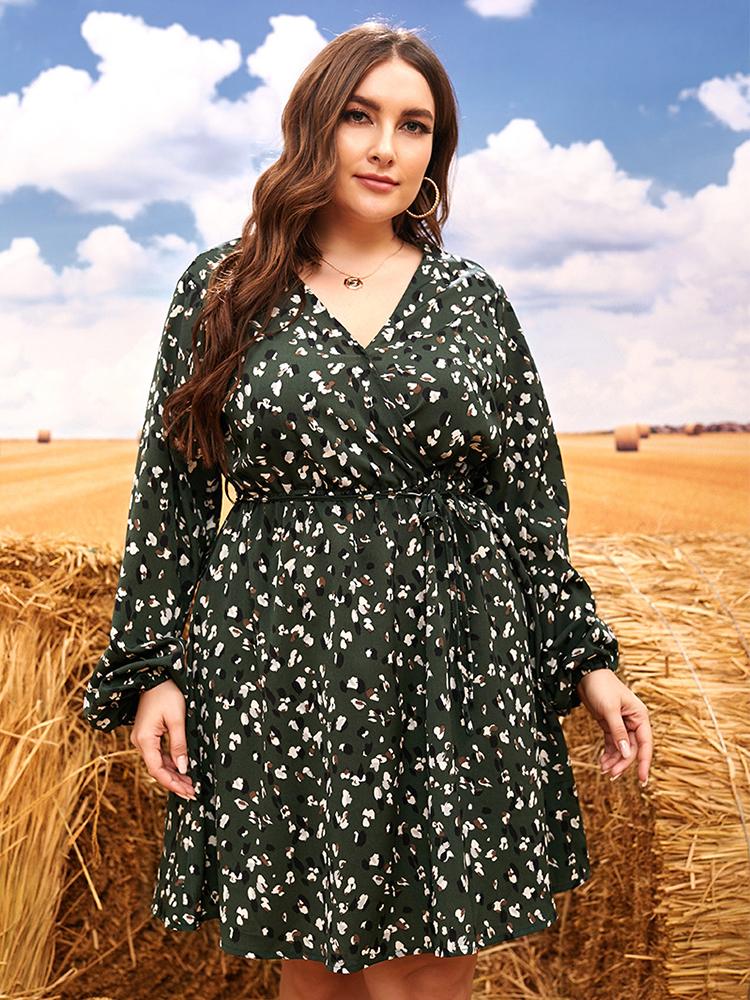 Plus Size Dresses Casual Street For Summer Women Sexy Party Clothing Long Sleeve Fashion V Neck Mini Elegant DressPlus, Green
Plus Size Dresses Casual Street For Summer Women Sexy Party Clothing Long Sleeve Fashion V Neck Mini Elegant DressPlus, Green