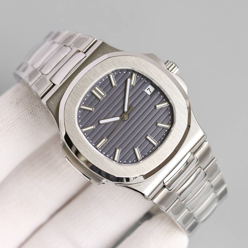 High Quality Nautilus Automatic Mechanical Men Watch Blue Dial Sapphire Stainless Steel 5711 Glass Back Men's Wristwatches Montre De Luxe Luminous factory, 14
High Quality Nautilus Automatic Mechanical Men Watch Blue Dial Sapphire Stainless Steel 5711 Glass Back Men's Wristwatches Montre De Luxe Luminous factory, 14