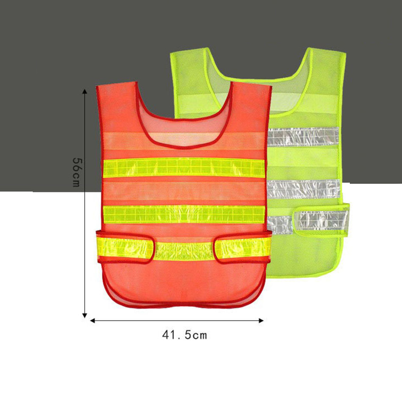 Reflective Vest Safety Clothing Hollow Grid Vests High Visibility Warning Safety Working Construction Traffic