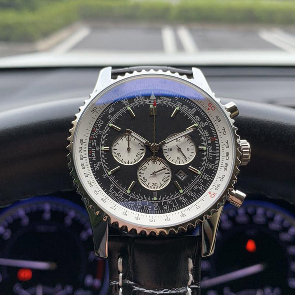Leisure Mens Watch Quartz Watches 43mm Leather Business Strap Life Waterproof Classic WristWatch For Men orologio di lusso, Color 1
Leisure Mens Watch Quartz Watches 43mm Leather Business Strap Life Waterproof Classic WristWatch For Men orologio di lusso, Color 1