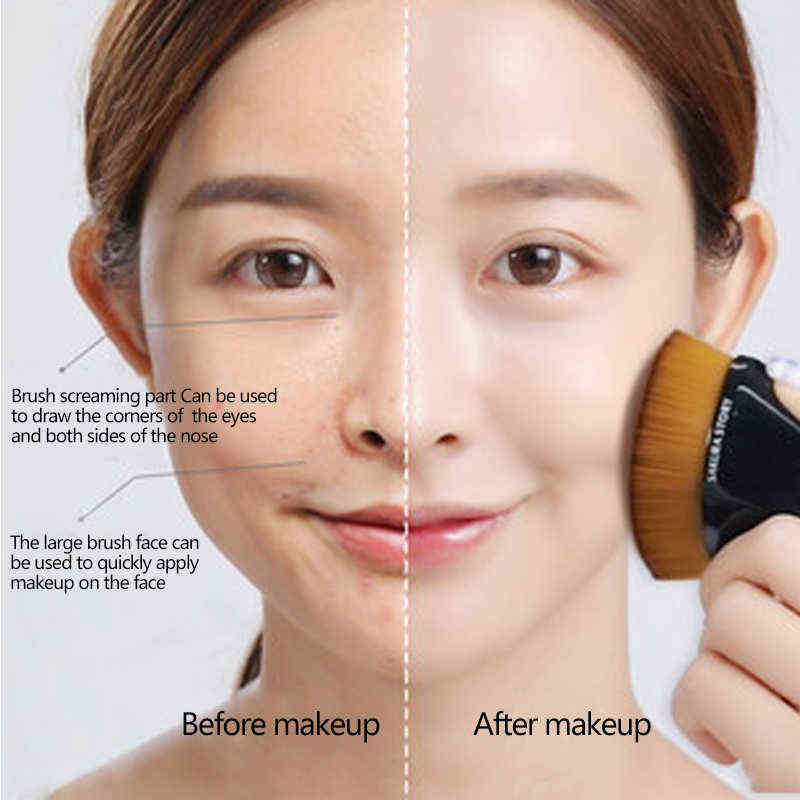 NXY Makeup Brushes Tools Foundation Bb Cream Loose Powder Flat Kit Set Female Make Up Cosmetics Beauty Brochas 0406
NXY Makeup Brushes Tools Foundation Bb Cream Loose Powder Flat Kit Set Female Make Up Cosmetics Beauty Brochas 0406