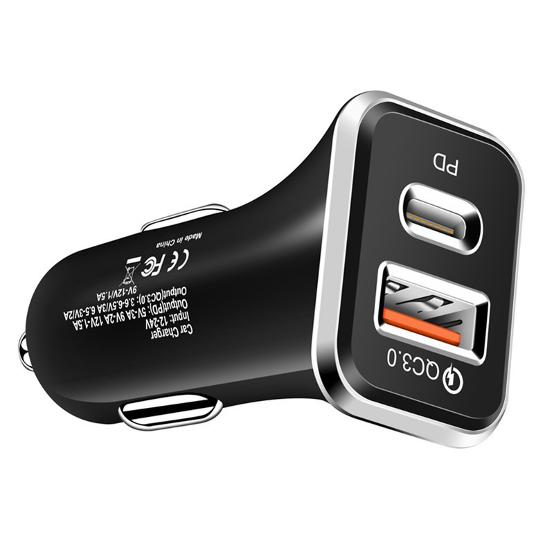 38W PD20W Type-C USB C Car Charger Fast Quick Charging Vehicle Car Chargers Power Adapters For Iphone X XR 11 12 13 14 15 Samsung S23 S24 tablet pc gp