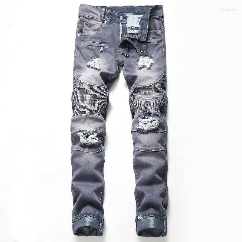 Men's Jeans Fall Spring Men's Skateboard Cut Off Street Punk Stretch Ripped Straight-leg JeansMen's Bert22, Gray
Men's Jeans Fall Spring Men's Skateboard Cut Off Street Punk Stretch Ripped Straight-leg JeansMen's Bert22, Gray