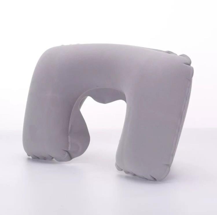 500pcs U Shaped Travel Pillow Inflatable Neck Car Head Rest Air Cushion for Travel-Office Air-Cushion Neck-Pillow SN4337