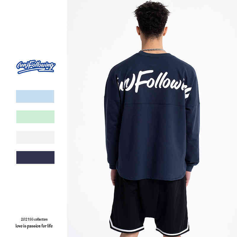 spring and summer street round neck loose casual cotton Pullover embroidery printing long sve T-shirt Terry sweater fashion brand, White
spring and summer street round neck loose casual cotton Pullover embroidery printing long sve T-shirt Terry sweater fashion brand, White
