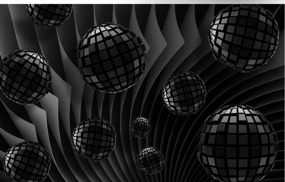Custom wallpaper mural 3D photo wallpaper expand space modern minimalist TV background wall