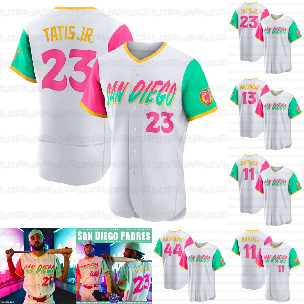 San Diego 2022 City Connect Padres Jersey Fernando Tatis Jr. Yu Darvish Blake Snell Manny Machado Jurickson Profar Joe Musgrove Jorge Alfaro Eric Hosmer Cronenworth, Brown men s-xxxl
San Diego 2022 City Connect Padres Jersey Fernando Tatis Jr. Yu Darvish Blake Snell Manny Machado Jurickson Profar Joe Musgrove Jorge Alfaro Eric Hosmer Cronenworth, Brown men s-xxxl