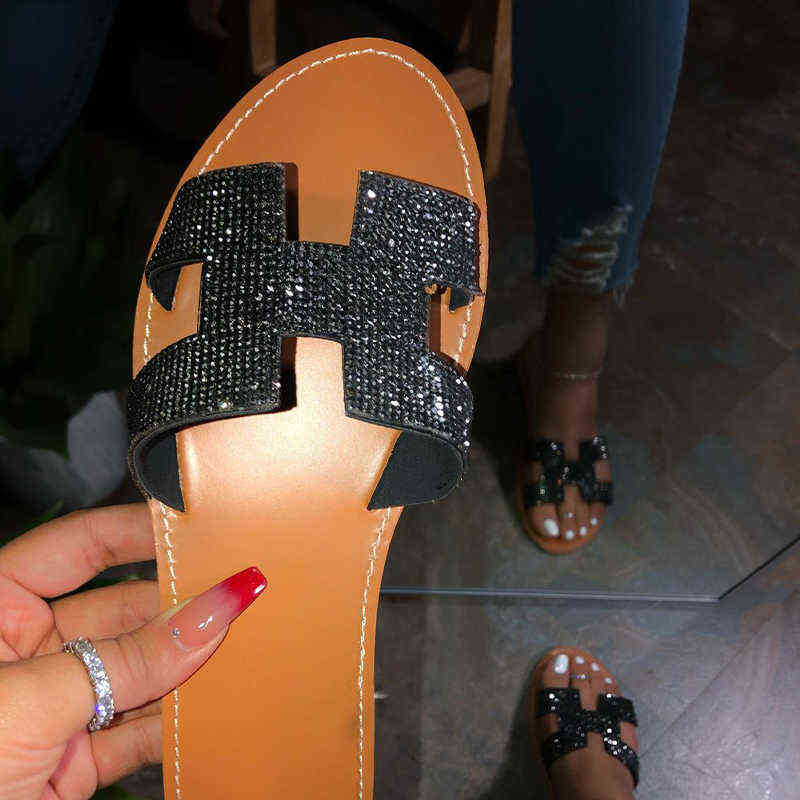 Summer Women Crystal Beac Flats Sandals 2022 New Rome Shoes Casual Slides Ladies Shoes Bohemian Slingback Flip Flops G220518, Gold
Summer Women Crystal Beac Flats Sandals 2022 New Rome Shoes Casual Slides Ladies Shoes Bohemian Slingback Flip Flops G220518, Gold
