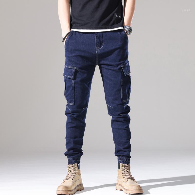Men's Jeans Streetwear Fashion Men Retro Blue Elastic Big Pocket Casual Denim Cargo Pants Hombre Designer Hip Hop Joggers Overalls, 2010 dark blue
Men's Jeans Streetwear Fashion Men Retro Blue Elastic Big Pocket Casual Denim Cargo Pants Hombre Designer Hip Hop Joggers Overalls, 2010 dark blue