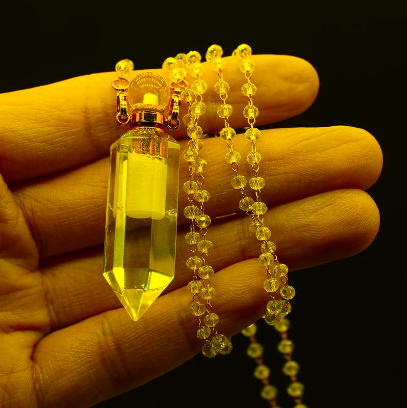 Pendant Necklaces Natural Stone White Quartz Perfume Bottle Essential Oil Diffusers Necklace For Women Jewerly Gift 14x48mmPendant
Pendant Necklaces Natural Stone White Quartz Perfume Bottle Essential Oil Diffusers Necklace For Women Jewerly Gift 14x48mmPendant