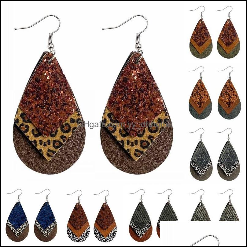 Other Earrings Jewelry Mtilayer Leather For Women Girls Teardrop Bling Leopard Pattern Earring Charm Christmas Gift Dhzvp
Other Earrings Jewelry Mtilayer Leather For Women Girls Teardrop Bling Leopard Pattern Earring Charm Christmas Gift Dhzvp