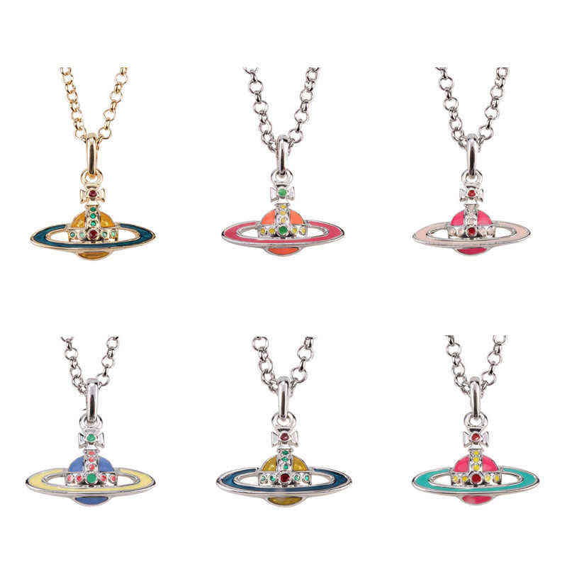 charmNana space empress dowager Vivian color contrast two-color paint small Necklace simple package
charmNana space empress dowager Vivian color contrast two-color paint small Necklace simple package