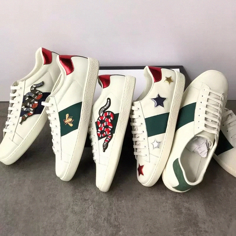 Mens Womens Sneaker fashion Casual Shoes Snake Chaussures Leather Ace Bee Embroidery Stripes Shoe Walking Sports Trainers Tiger guccie for men Sneaker, 33
Mens Womens Sneaker fashion Casual Shoes Snake Chaussures Leather Ace Bee Embroidery Stripes Shoe Walking Sports Trainers Tiger guccie for men Sneaker, 33