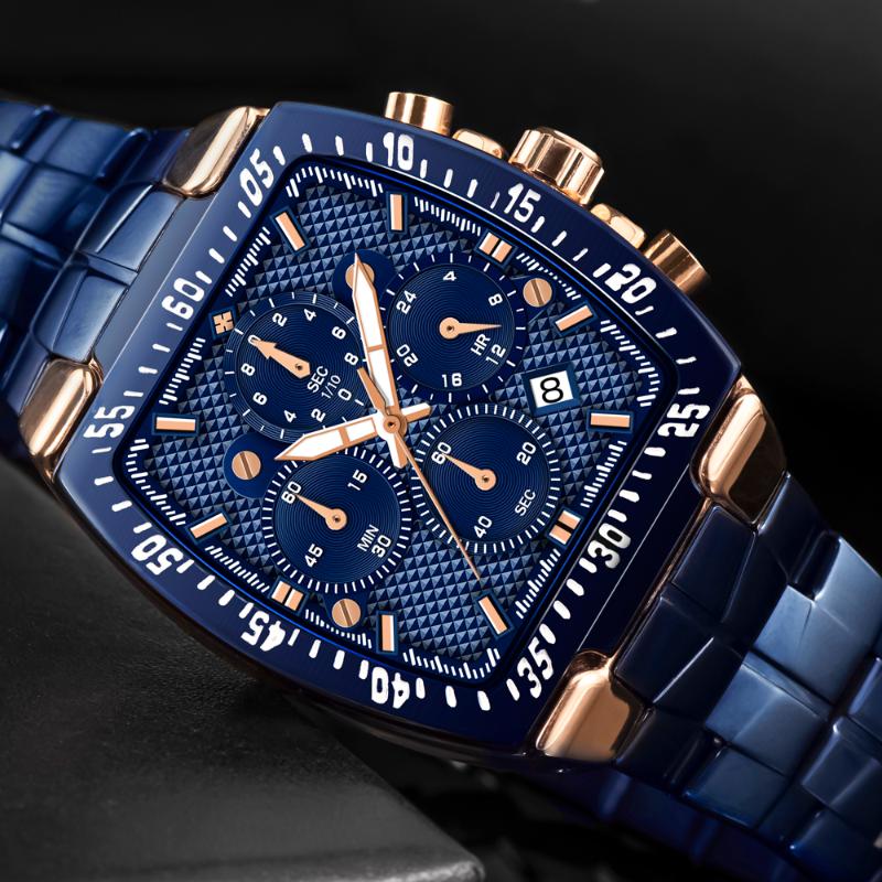 Wristwatches WWOOR Watch Mens Luxury Square Big Dial Men Waterproof Sports Military Chronograph Quartz Wristwatch Relogio Masculino, White black black
Wristwatches WWOOR Watch Mens Luxury Square Big Dial Men Waterproof Sports Military Chronograph Quartz Wristwatch Relogio Masculino, White black black