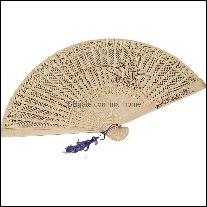 Other Home Decor Garden Decoration Hand-Made Antique Craft Fan Vintage Hollow Incense Wood Lady Folding Fans Chinese Style Carving Printin
Other Home Decor Garden Decoration Hand-Made Antique Craft Fan Vintage Hollow Incense Wood Lady Folding Fans Chinese Style Carving Printin