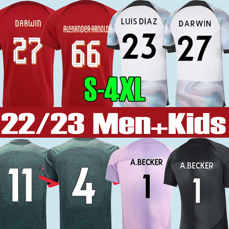 3XL 4XL 22 23 ALEXANDER-ARNOLD DARWIN soccer jerseys fans version LUIS DIAZ 22 23 club football shirt jersey Camisa de futebol Men blank camiseta uniform shirt, 22 23 home kids
3XL 4XL 22 23 ALEXANDER-ARNOLD DARWIN soccer jerseys fans version LUIS DIAZ 22 23 club football shirt jersey Camisa de futebol Men blank camiseta uniform shirt, 22 23 home kids
