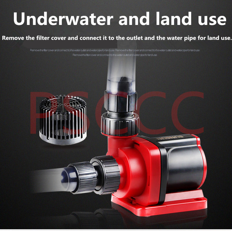 SUNSUN DC variable frequency water pump flow adjustable submersible pump high lift fish tank silent pump DCP DC JDP 18000 220510