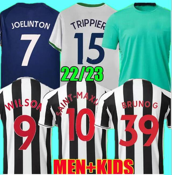 22 23 New castle Soccer Jersey WOOD NUFC BRUNO G. WILSON SHELVEY ALMIRON 2022 2023 Away Black TRIPPIER Football Shirt MAXIMIN top Men Kids kit sets uniforms, 22/23 gk
22 23 New castle Soccer Jersey WOOD NUFC BRUNO G. WILSON SHELVEY ALMIRON 2022 2023 Away Black TRIPPIER Football Shirt MAXIMIN top Men Kids kit sets uniforms, 22/23 gk