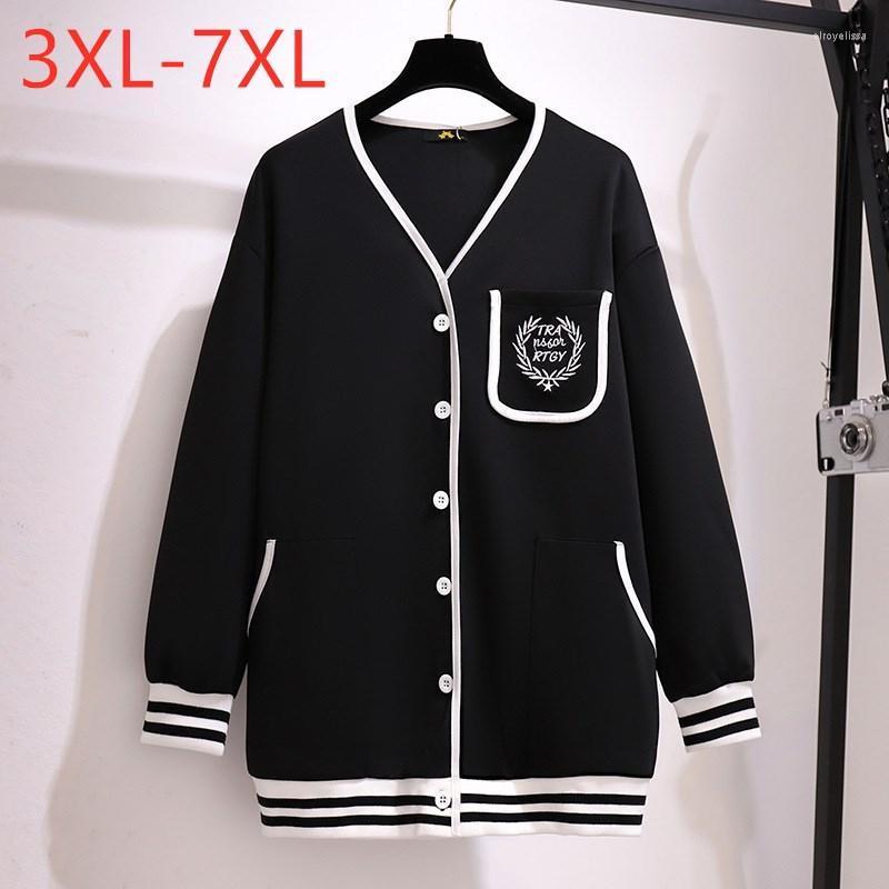 Plus Size Outerwear & Coats 2022 Autumn Winter Women Clothing Oversize Jacket Long Sleeve Cotton Black Button Baseball Coat 3XL 4XL 5XL 6XL
Plus Size Outerwear & Coats 2022 Autumn Winter Women Clothing Oversize Jacket Long Sleeve Cotton Black Button Baseball Coat 3XL 4XL 5XL 6XL
