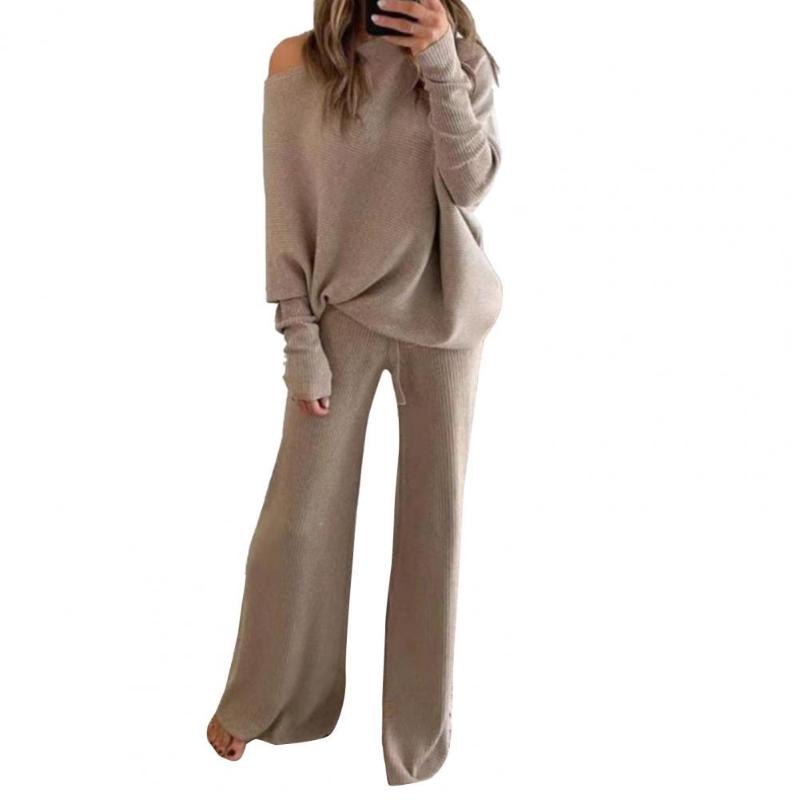 Women' Two Piece Pants Women Tracksuit 1 Set Pullover Solid Color Drawstring Autumn Winter Slanted Neck Sweatshirt Sweatpants For Daily Wea, Blue
Women' Two Piece Pants Women Tracksuit 1 Set Pullover Solid Color Drawstring Autumn Winter Slanted Neck Sweatshirt Sweatpants For Daily Wea, Blue