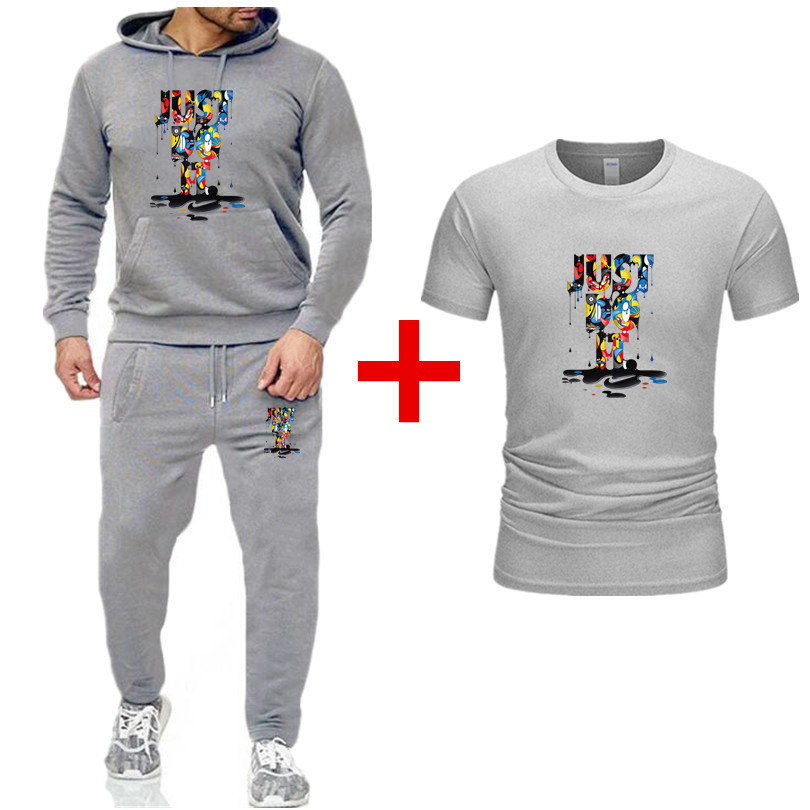 mens T-shirt womens tracksuits sweatshirts suits men track sweat suit coats man designers jackets hoodies pants sweatshirts sportswear 3 piece set Sweatsuit S, Gray 2
mens T-shirt womens tracksuits sweatshirts suits men track sweat suit coats man designers jackets hoodies pants sweatshirts sportswear 3 piece set Sweatsuit S, Gray 2