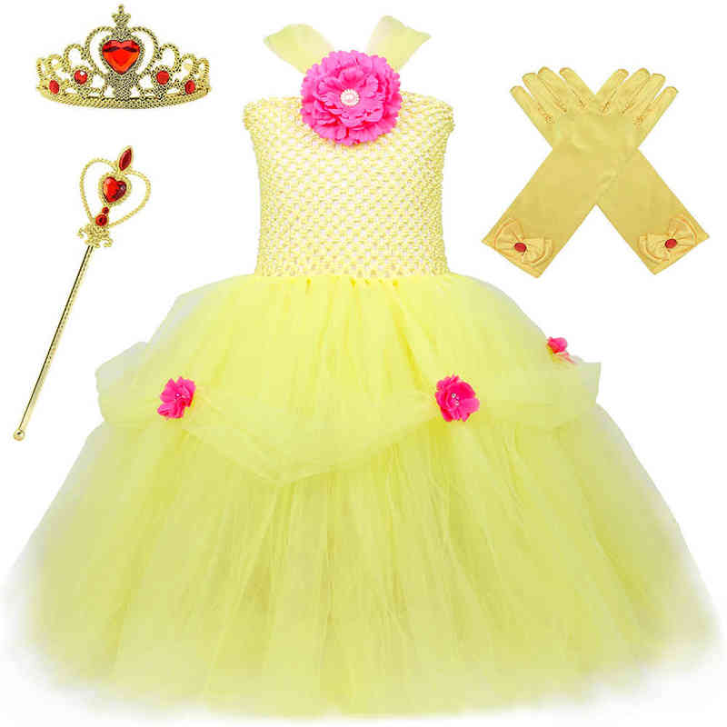Beauty and The Belle Come for Girls Birthday Party Cosplay Princess Dress Yellow Tulle Kids Christmas Halloween Clothes L220715, Only dress
Beauty and The Belle Come for Girls Birthday Party Cosplay Princess Dress Yellow Tulle Kids Christmas Halloween Clothes L220715, Only dress