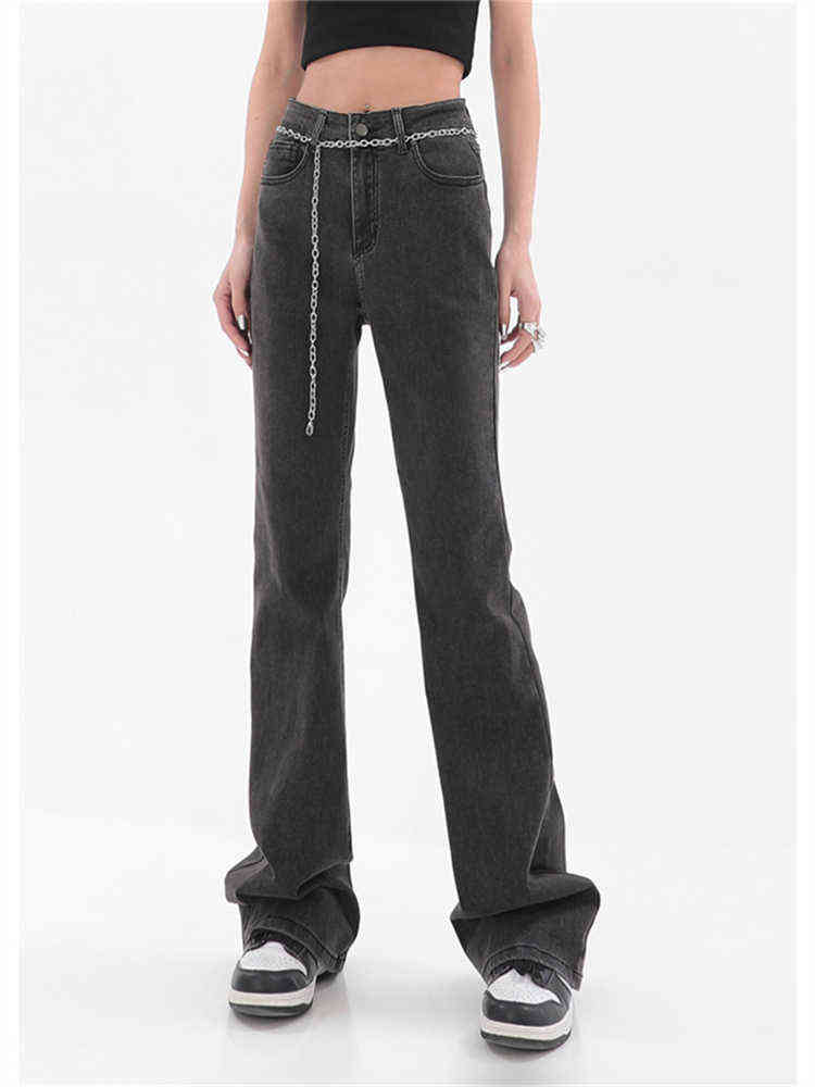 Wide Leg Pant Women Jeans Autumn Winter High Waist Slouchy Grey Straight Leg Denim Trouser Fall 2022 Casual High Street Clothes T220728, Black
Wide Leg Pant Women Jeans Autumn Winter High Waist Slouchy Grey Straight Leg Denim Trouser Fall 2022 Casual High Street Clothes T220728, Black