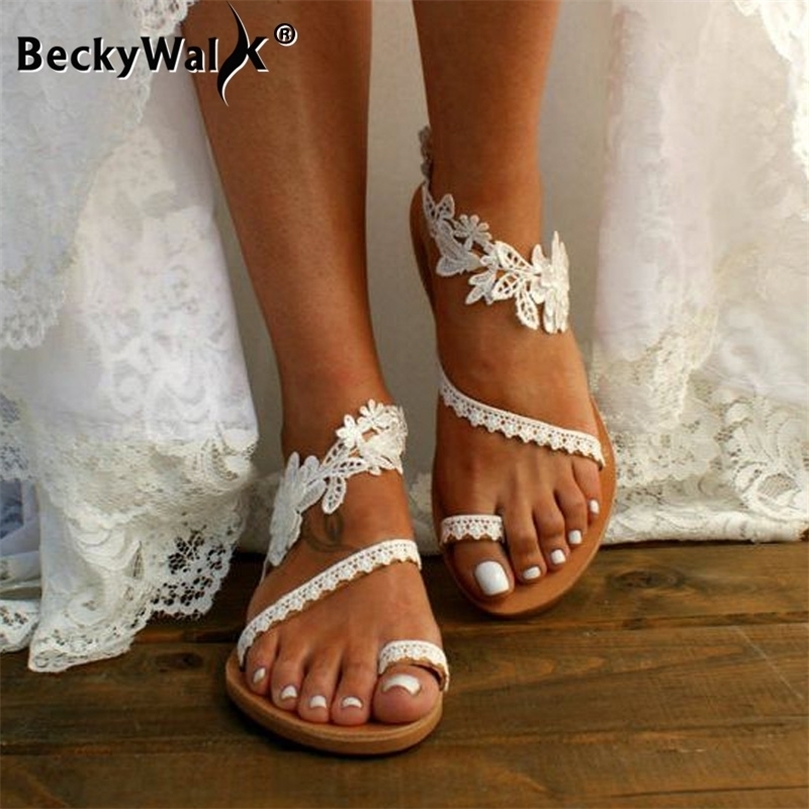 Sandal Renda Putih Jepit Wanita Datar Sepatu Pantai Bohemia Ukuran Besar Mode Musim Panas WSH3628 220611, 01 lace big flower
Sandal Renda Putih Jepit Wanita Datar Sepatu Pantai Bohemia Ukuran Besar Mode Musim Panas WSH3628 220611, 01 lace big flower
