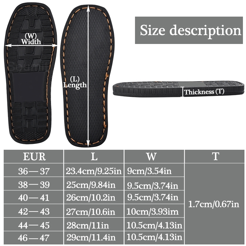 Soumit DIY Hand Knitting Materials Slippers Rubber Outsoles for Shoes AntiSlip Crochet Needles Indoor Slippers Sole 210402