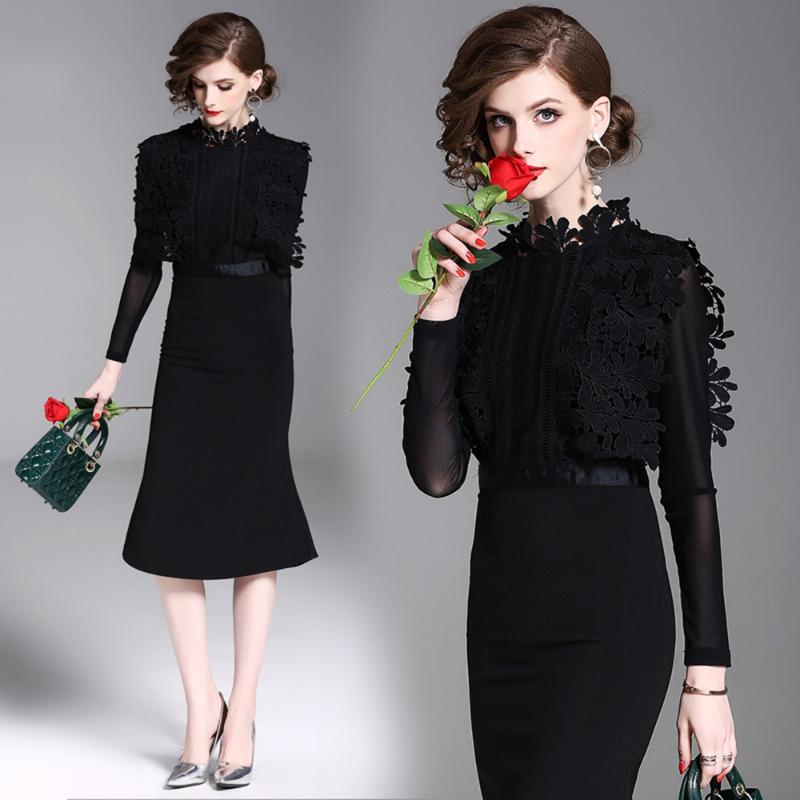 Casual Dresses Elegant Women Vintage Dress Midi Mermaid Spring Shirt Summer High Waist Lace Top F0196 Long SleeveCasual, As pic
Casual Dresses Elegant Women Vintage Dress Midi Mermaid Spring Shirt Summer High Waist Lace Top F0196 Long SleeveCasual, As pic