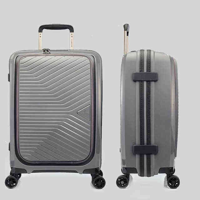 Travel tale New Fashion Ultralight inch PP Bag with Front Pocket Rolling Luggage Spinner Brand Trolley Suitcase J220707