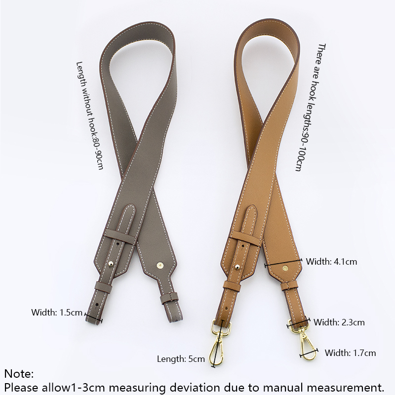 BAMADER Strap For Bags Adjustable Length women Shoulder Bags Strap Accessories For Handbags Detachable Leather Bag Belt Straps 220610