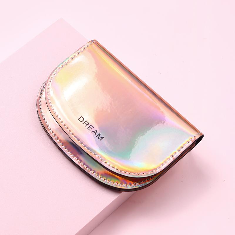 Wallets Fashion Women's Laser Wallet Cute Semicircle Purse Girls PVC Folding Card Holder Female Small Coin Bags WomenWallets, Black
Wallets Fashion Women's Laser Wallet Cute Semicircle Purse Girls PVC Folding Card Holder Female Small Coin Bags WomenWallets, Black