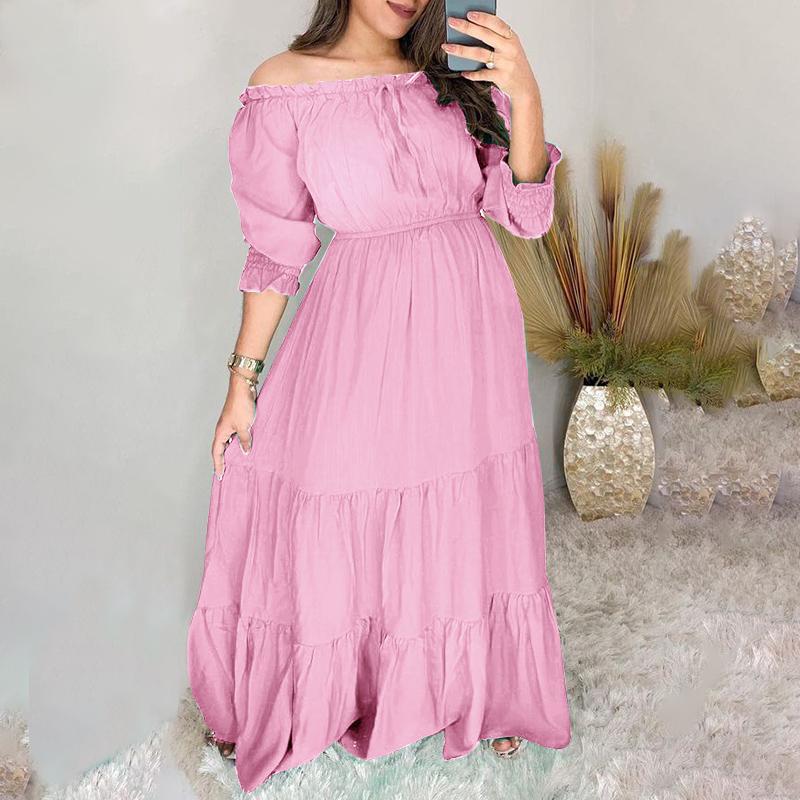 Casual Dresses Women Long Maxi Dress 2022 VONDA Bohemian Sexy Off Shoulder Party Swing Vestidos Oversized Sundress Robe FemmeCasual, Green
Casual Dresses Women Long Maxi Dress 2022 VONDA Bohemian Sexy Off Shoulder Party Swing Vestidos Oversized Sundress Robe FemmeCasual, Green