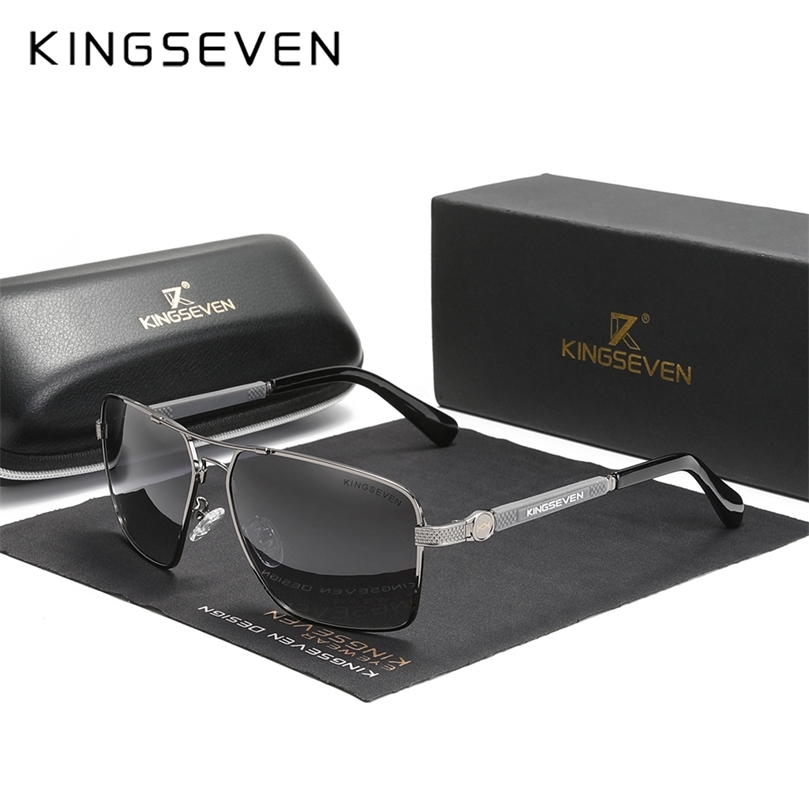 KINGSEVEN Design Sunglasses Polarized Coating Lens Auto Reset Framework Driving Eyewear For MenWomen 220616
KINGSEVEN Design Sunglasses Polarized Coating Lens Auto Reset Framework Driving Eyewear For MenWomen 220616