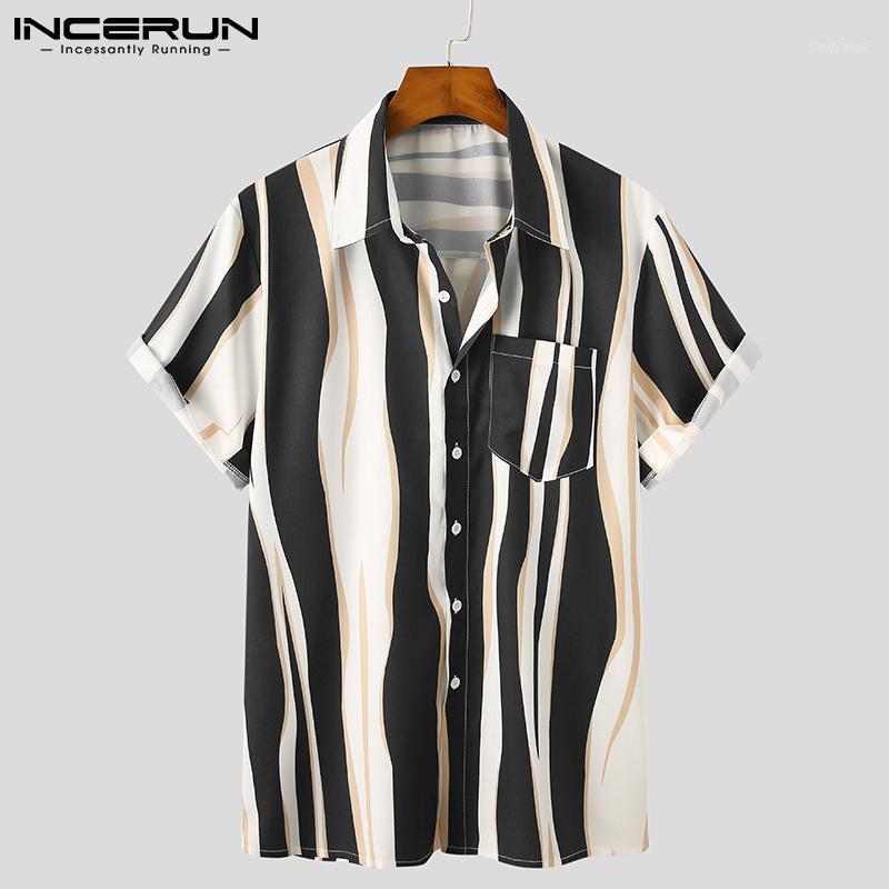 Summer Printed Men Casual Shirt Streetwear Short Sleeve Lapel Camisas Button 2022 Breathable Fashion Tops Clothing INCERUN 7 Men' Shirts, Black
Summer Printed Men Casual Shirt Streetwear Short Sleeve Lapel Camisas Button 2022 Breathable Fashion Tops Clothing INCERUN 7 Men' Shirts, Black