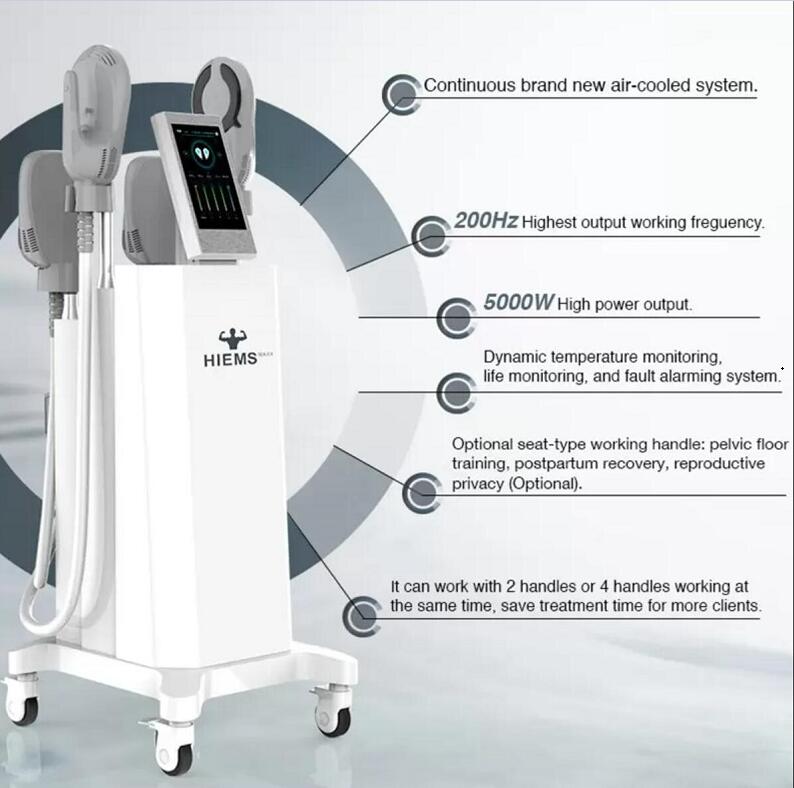 High quality Slimming machine electromagnetic Muscle Stimulation fat burning MAX4 body shape with RF 4 handles high intensity Build Muscle beauty equipment
High quality Slimming machine electromagnetic Muscle Stimulation fat burning MAX4 body shape with RF 4 handles high intensity Build Muscle beauty equipment