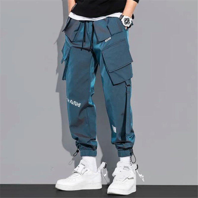 Men's Pants Men's Cargo Pants Fashion Hip Hop Multi-pocket Trousers Trendy Stree 220823